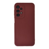 Husa soft silicon compatibila cu samsung galaxy a23, matte efect, camera ultra safe, plumb