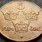 Moneda istorica 5 ORE - SUEDIA, anul 1950 *cod 5300 = excelenta!