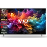 Televizor NEI QLED 43NE7901, 109 cm, Smart, 4K Ultra HD, Clasa E