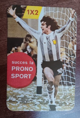 C9 9 - 1983 - Calendar de buzunar - reclama Loto - pronosport foto