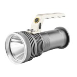 Lanterna LED reincarcabila T6 , 15W, 800 Lm, 2 acumulatori 18650, IP65, Aluminiu, 3 moduri de iluminare