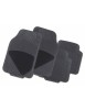 Set 4 bucati covorase din cauciuc universale cu mocheta &quot;ARROW&quot; Bottari
