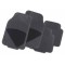 Set 4 bucati covorase din cauciuc universale cu mocheta &quot;ARROW&quot; Bottari