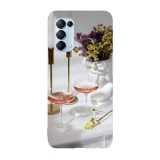Husa compatibila cu Oppo Find X3 Lite model Date night, Silicon, TPU, Viceversa, Transparent, Carcasa