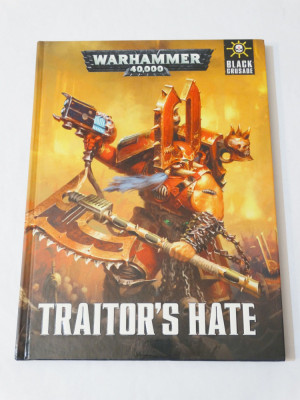 Warhammer 40k 40.000 Traitor&amp;#039;s Hate - carte reguli foto