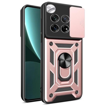 Husa pentru OnePlus 12 - Techsuit CamShield Series - Rose Gold foto