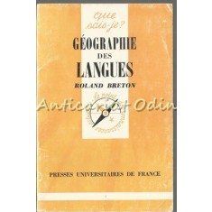 Geographie Des Langues - Roland Breton
