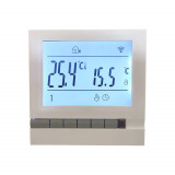 Cumpara ieftin Intrerupator termostat WIFI ecran LCD 220V 3A 16A centrala incalzire pardoseala