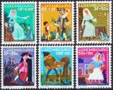 Luxemburg 1966 - Caritas, Craciun, povesti, serie neuzata