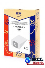 Sac aspirator Daewoo RC300, hartie, 5X saci, K&amp;amp;M foto