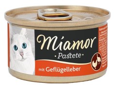 Miamor Pastete pateu cu ficat de pasare 85 g foto
