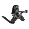 Cască de motocicletă cu curea de bărbie PULUZ pentru camere de acțiune (inclusiv X5 / X4, Osmo Action 5 Pro)