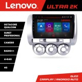 Navigatie Honda Fit Jazz 2004-2008 Android QLED GPS 4+64GB 360 Lenovo