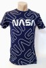 Tricou barbați imprimeu nasa - S