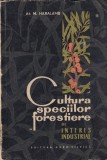 Carte Cultura Speciilor Forestiere Interes Industrial At. M. Haralamb Silvicultura Romana 1964 Romana Brosata Romana