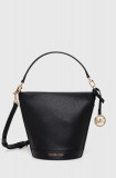 MICHAEL Michael Kors poseta de piele culoarea negru