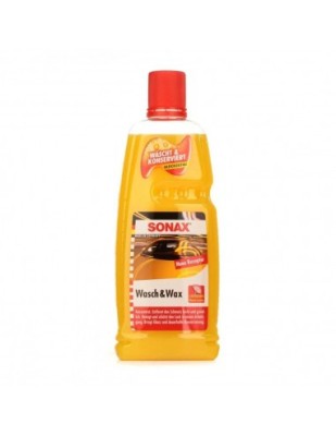 Sampon Auto cu Ceara Sonax Wash &amp;amp; Wax 1l foto