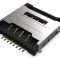 Conector pentru carduri Mini SIM duble 3mm SMT Push-Pull