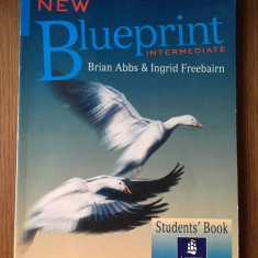 New Blueprint Intermediate, Student's Book, Longman, 128 pag, stare foarte buna