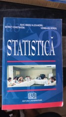 Statistica - Isaic-Maniu Alexandru , Mitrut Constantin , Voineagu Vergil foto