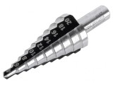 Burghiu HSS &Oslash;4-20mm 8mm 44mm, Wolfcraft