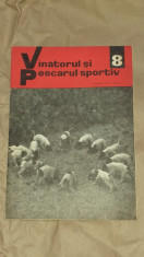 REVISTA VANATORUL SI PESCARUL SPORTIV Nr.8, August 1966 foto