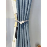 Set 2 Accesorii Decorative Pentru Draperii Si Perdele, Gri, Perle