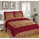 Cumpara ieftin Set Cuvertura Pat Catifea - LIM71