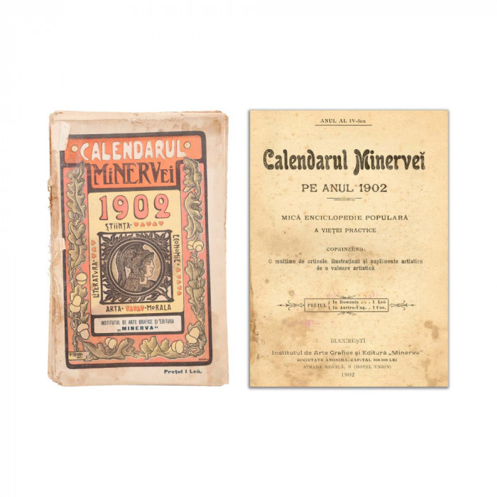 Calendarul Minervei, anul IV, 1902