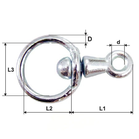 ARTICULATIE INEL - INEL/TIJA 6MM / 36X35MM / 9X43MM ARTICULATIE INEL - INEL/TIJA 6MM / 36X35MM / 9X43MM