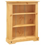 Cumpara ieftin Biblioteca 3 rafturi pin, stil mexican Corona, 80x29x100 cm