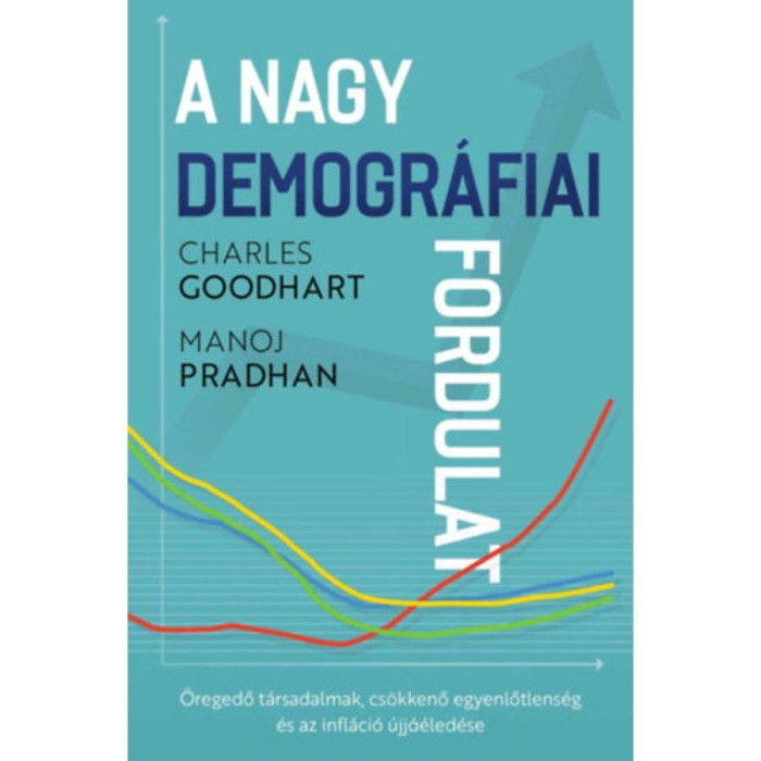 A nagy demogr&aacute;fiai fordulat - &Ouml;regedő t&aacute;rsadalmak, cs&ouml;kkenő egyenlőtlens&eacute;g &eacute;s az infl&aacute;ci&oacute; &uacute;jj&aacute;&eacute;led&eacute;se - Charles Goodhart