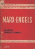 C8754N Marx-Engels, Manifestul Partidului Comunist, 1945