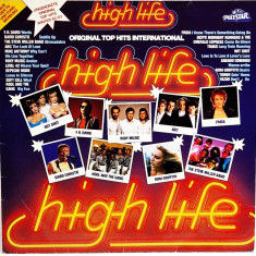 Various ‎– High Life (Original Top Hits International) 1983 Polystar Germania