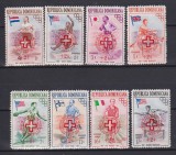 REP. DOMINICANA 1957 SPORT MI.569-576 MH