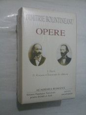 DIMITRIE BOLINTINEANU - OPERE - 2 VOLUME -editia ACADEMIEI ROMANE -2006 foto