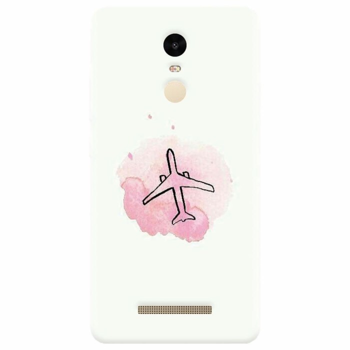Husa silicon pentru Xiaomi Remdi Note 3, Airplain
