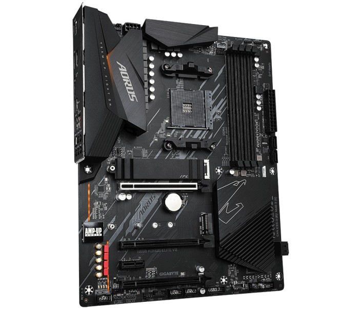 PLACA de BAZA Gigabyte &quot;B550 AORUS ELITE V2&quot;, skt AM4, ATX, AMD B550, 4 x DDR4, max. 128 GB, 4 x SATA, 2 x M.2, 7.1, &quot;B550 AORUS ELITE V2&quot;