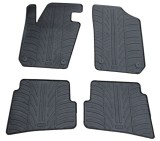 Set covorase auto din cauciuc Seat Ibiza 6J 2008-05.2017, Negru, Gledring, 4 buc.
