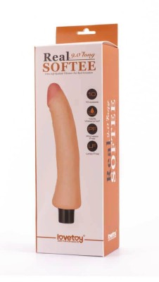 Real Softee - Vibrator realist, 24 cm foto