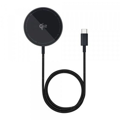Incarcator Retea Wireless Baseus Simple Mini4 Air, 15W, 1.67A, Negru P10278200111-00 foto