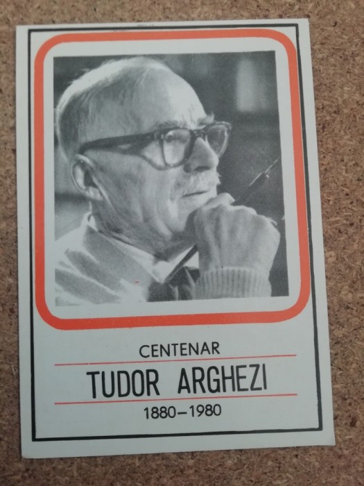 C9 9 - 1980 - Calendar de buzunar - Editura Minerva - Tudor Arghezi