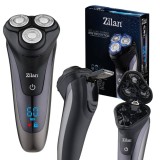 Aparat de ras Zilan ZLN8733 rezistent la apa IPX6, afisare digitala, incarcare rapida