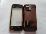 Cumpara ieftin Carcasa Fata Completa Nokia N97 Originala Neagra + Geam + Taste Aftermarket