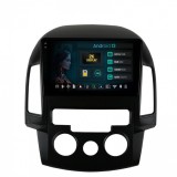 Navigatie 2K Hyundai I30 (2007-2012) Clima manuala 8GB RAM Android 13 Octacore Slot Sim 4G DSP GPS Wi-FI Carplay Android Auto USB Bluetooth Waze Touch