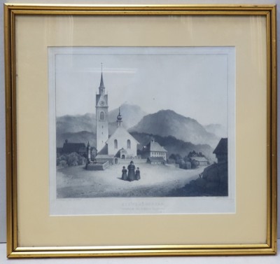 LITOGRAFIE SECOL XIX DUPA ANGELICA KAUFMANN foto