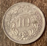 C50 - Moneda foarte veche - Elvetia - 10 rappen - 1979