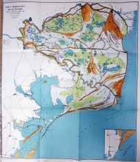 Harta Hidrografica a Deltei Dunarii foto