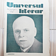 Revista Universul Literar nr.5/1928