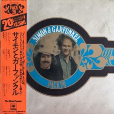 Vinil "Japan Press" LP Simon &amp; Garfunkel &ndash; Pack 20 (G+)